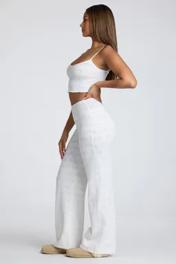 Pantalón recto tiro medio petite de Oh Polly en Pantalones para argentina