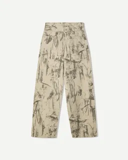 Jeans baggy estampados de Bershka en Pantalones para argentina
