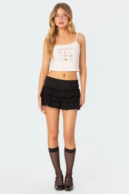 Musculosa con estampa gráfica de Edikted en Tops para argentina