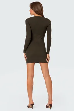 Minivestido punto amber de Edikted en Vestidos para argentina
