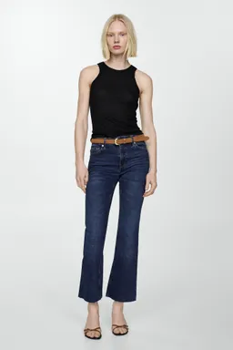Jeans sienna flare crop de Mango en Pantalones para argentina