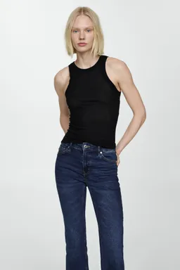 Jeans sienna flare crop de Mango en Pantalones para argentina