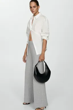 Pantalón wideleg tiro alto de Mango en Pantalones para argentina