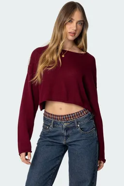 Top tejido oversized shyrah de Edikted en Tops para argentina