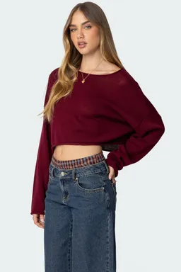 Top tejido oversized shyrah de Edikted en Tops para argentina
