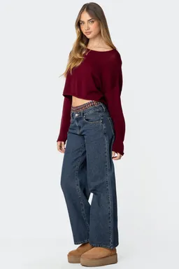 Top tejido oversized shyrah de Edikted en Tops para argentina