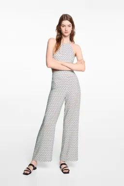 Mono estampado aberturas de Mango Teen en Monos para argentina