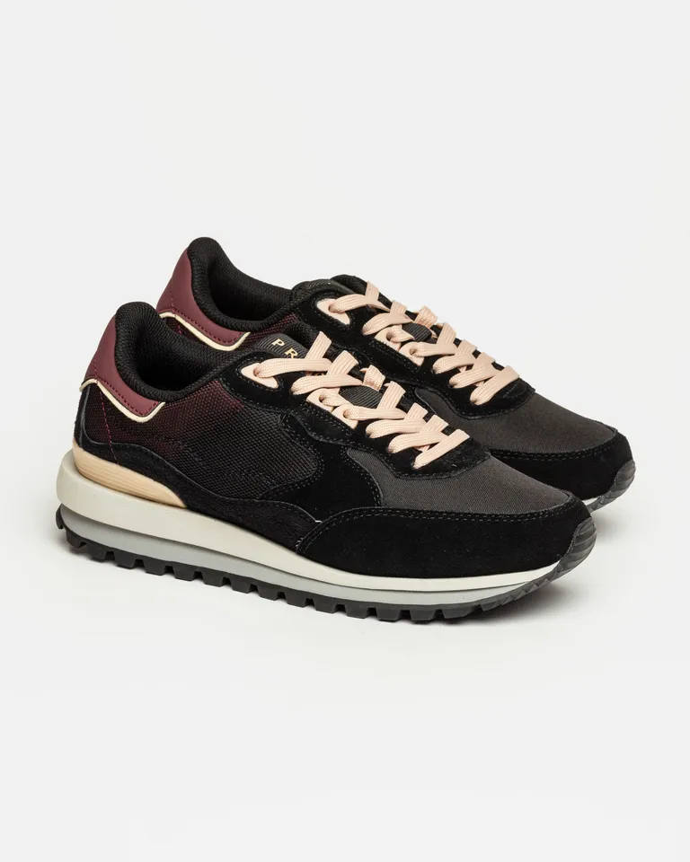 Zapatilla urbana de estilo deportivo con base dentada y entresuela de diseño ergonómico de Prüne en Zapatillas para argentina