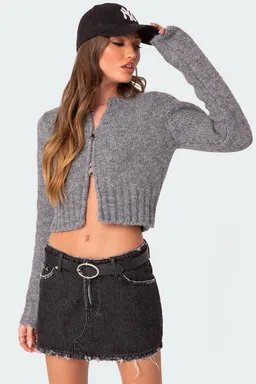 Cárdigan jillian doble cierre de Edikted en Buzos y Sweaters para argentina