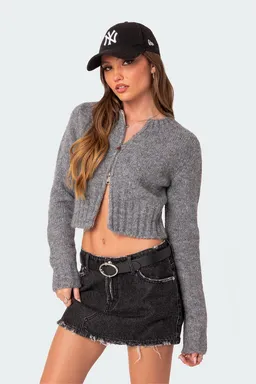 Cárdigan jillian doble cierre de Edikted en Buzos y Sweaters para argentina