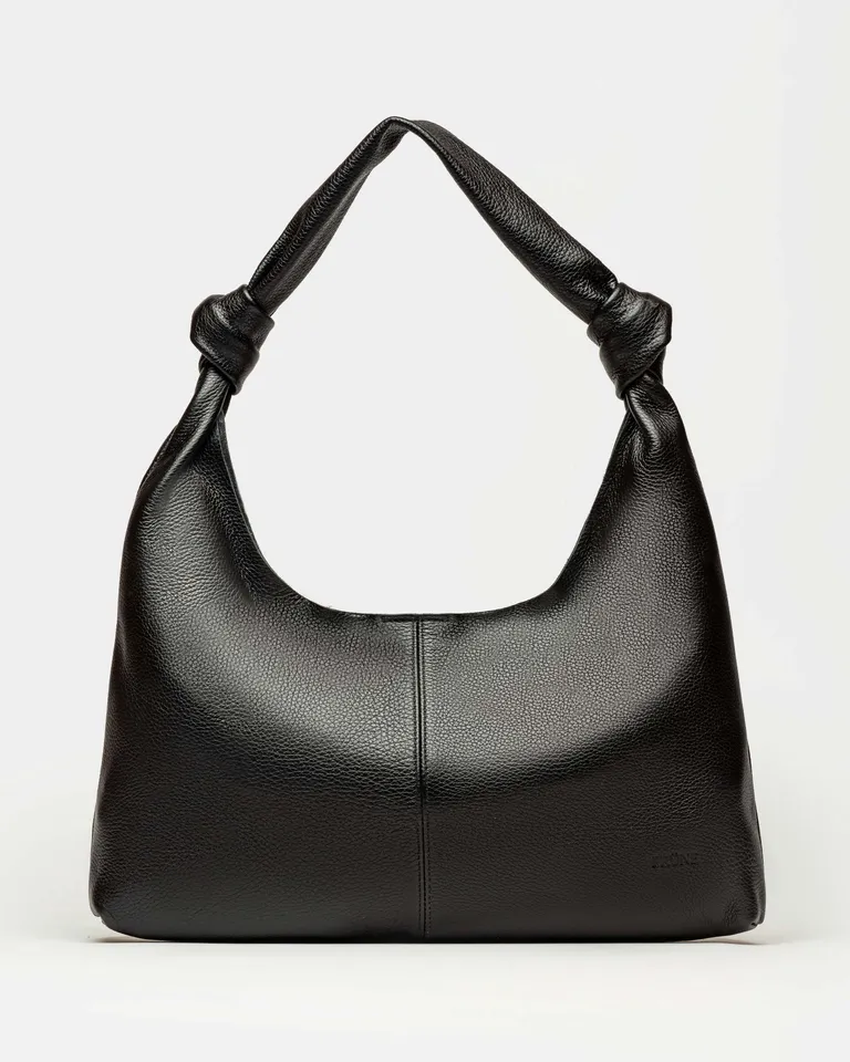 Cartera de diseño orgánico y liviano con detalles en los nudos de las manijas de Prüne en Bolsos y Carteras para argentina