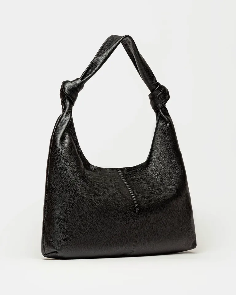 Cartera de diseño orgánico y liviano con detalles en los nudos de las manijas de Prüne en Bolsos y Carteras para argentina