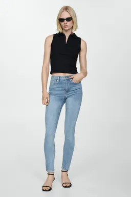 Jeans skinny tiro alto de Mango en Pantalones para argentina