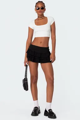Remera corta ricki de Edikted en Tops para argentina
