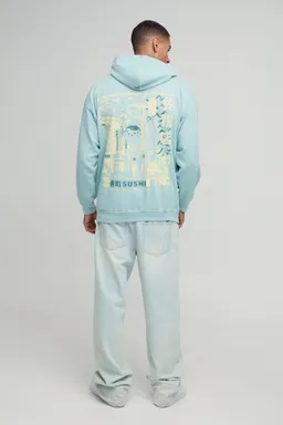 Buzo canguro sushi oversize de Boohooman en Buzos y Sweaters para argentina