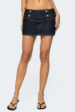 Minifalda denim mayanne de Edikted en Shorts para argentina