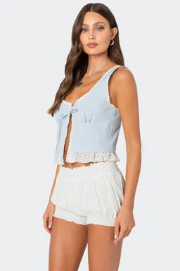 Top shiloh con nudo de Edikted en Tops para argentina