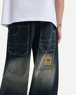 Jeans mega holgados de Bershka en Pantalones para argentina