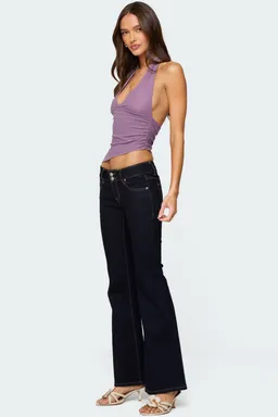 Top halter rhett asimétrico de Edikted en Tops para argentina