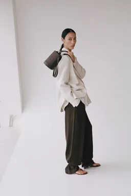 Bolso bucket rafia pequeño de Mango en Bolsos y Carteras para argentina