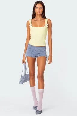 Musculosa lola textura rib de Edikted en Tops para argentina