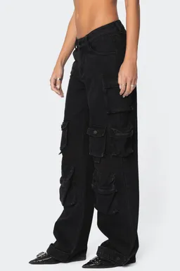 Jeans cargo boyfriend oversized de Edikted en Pantalones para argentina