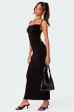 Maxi vestido espalda descubierta clea de Edikted en Vestidos para argentina