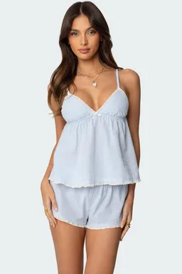 Top babydoll rayas danna de Edikted en Pijamas y Sleepwear para argentina