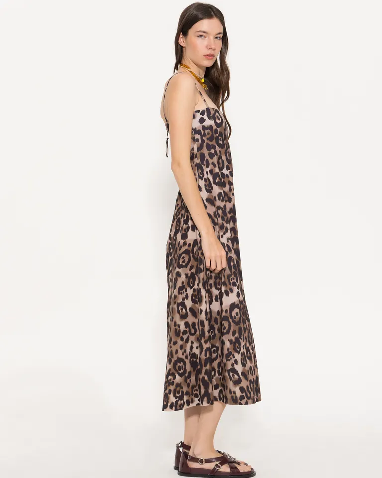 Vestido de Diseño con Estampado Animal Print para Mujer de Jazmin Chebar en Vestidos para argentina