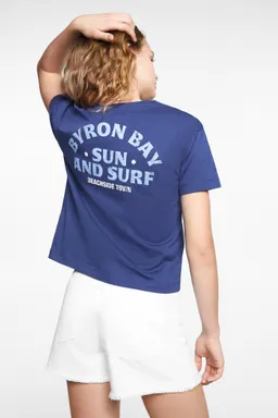 Remera algodón con mensaje de Mango Teen en Remeras para argentina