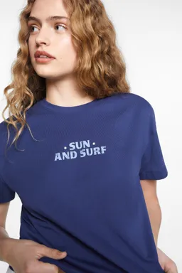 Remera algodón con mensaje de Mango Teen en Remeras para argentina