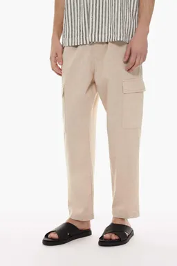 Pantalón jogger cargo algodón lino de Lefties en Pantalones para argentina