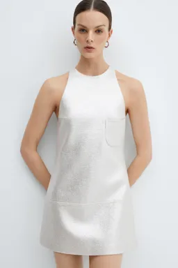 Vestido corto efecto foil de Mango en Vestidos para argentina