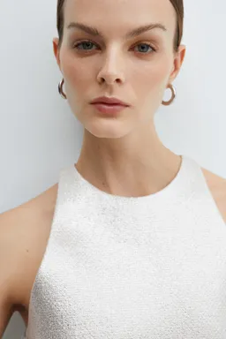 Vestido corto efecto foil de Mango en Vestidos para argentina