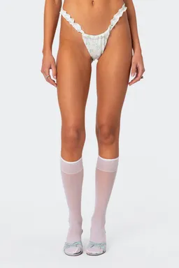 Bombacha bikini estampado con detalle de Edikted en Swimwear y Beachwear para argentina