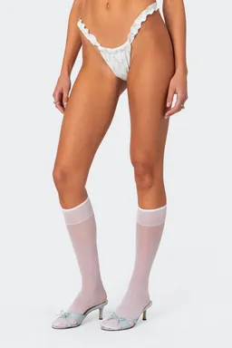 Bombacha bikini estampado con detalle de Edikted en Swimwear y Beachwear para argentina