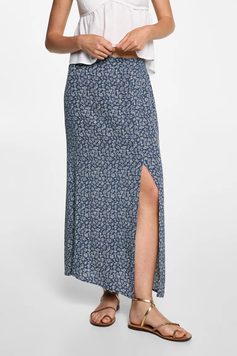 Falda midi floral de Mango Teen en Faldas para argentina