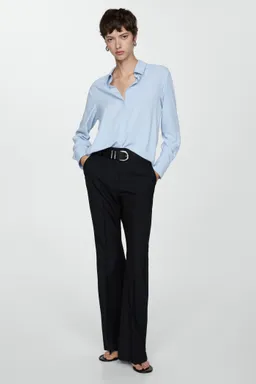 Camisa manga larga fluida de Mango en Camisas para argentina