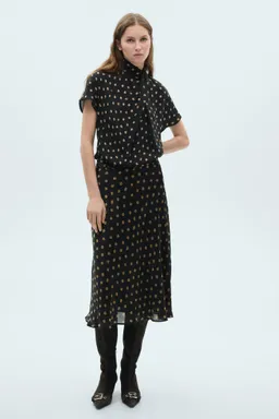 Falda midi lunares de Mango en Faldas para argentina