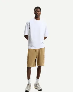 Bermuda felpa cargo de Bershka en Bermudas y Shorts para argentina
