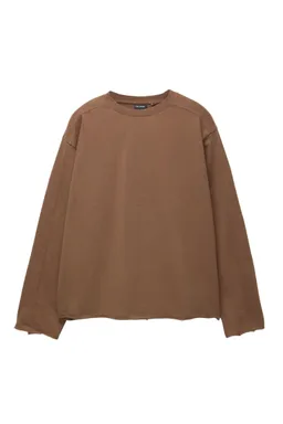 Remera lavada bajo cortado de Pull&Bear en Remeras y Polos para argentina