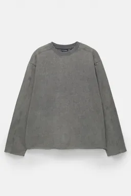 Remera lavada bajo cortado de Pull&Bear en Remeras y Polos para argentina