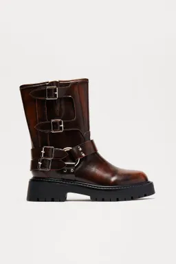 Botas motociclistas motor club de Fashion Nova en Botas y Botinetas para argentina