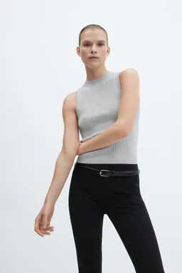 Top punto canalé de Mango en Tops para argentina