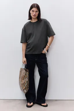 Remera algodón oversize premamá de Mango en Remeras para argentina