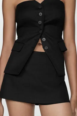 Pollera pantalón lino de Mango en Faldas para argentina