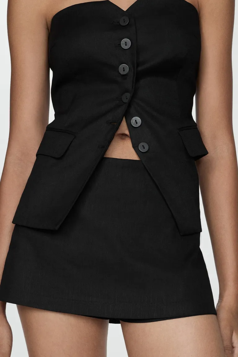 Pollera pantalón lino de Mango en Faldas para argentina