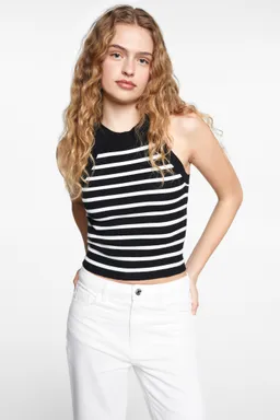 Top canalé de Mango Teen en Tops para argentina