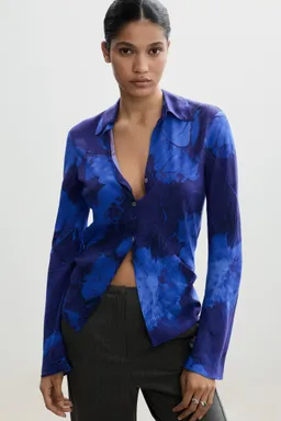 Camisa estampado floral de Mango en Camisas para argentina