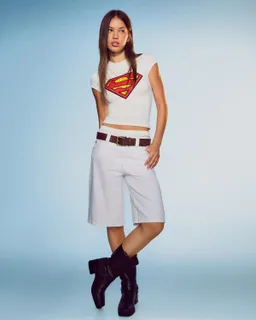 Remera superman manga corta de Bershka en Remeras para argentina
